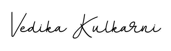 A modern signature idea for name Vedika Kulkarni using BallpointsItalic-DORy9 font. Clean strokes and elegant curves make it stand out instantly. Vedika Kulkarni signature style 11 images and pictures png