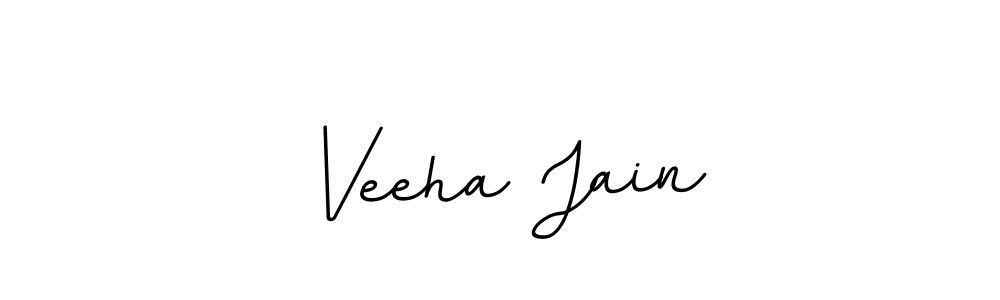 if you are searching for the best signature style for your name Veeha Jain. so please give up your signature search. here we have designed multiple signature styles  using BallpointsItalic-DORy9. Veeha Jain signature style 11 images and pictures png