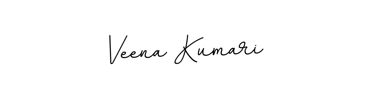 Use a signature maker to create a handwritten signature online. With this signature software, you can design (BallpointsItalic-DORy9) your own signature for name Veena Kumari. Veena Kumari signature style 11 images and pictures png