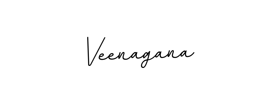 Make a beautiful signature design for name Veenagana. With this signature (BallpointsItalic-DORy9) style, you can create a handwritten signature for free. Veenagana signature style 11 images and pictures png