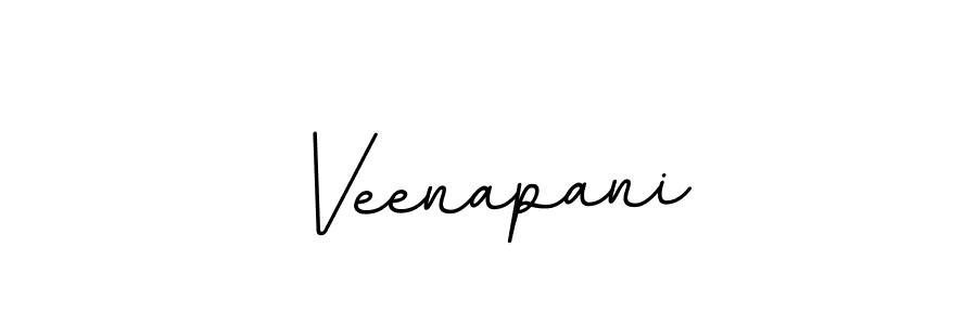 Veenapani stylish signature style. Best Handwritten Sign (BallpointsItalic-DORy9) for my name. Handwritten Signature Collection Ideas for my name Veenapani. Veenapani signature style 11 images and pictures png