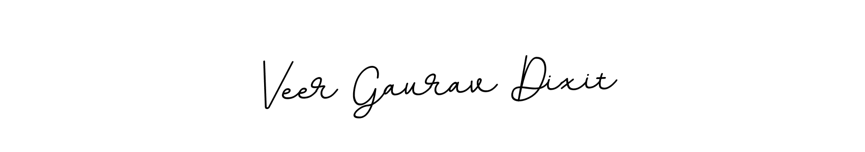 Veer Gaurav Dixit stylish signature style. Best Handwritten Sign (BallpointsItalic-DORy9) for my name. Handwritten Signature Collection Ideas for my name Veer Gaurav Dixit. Veer Gaurav Dixit signature style 11 images and pictures png