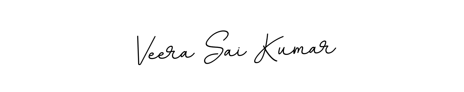 Design your own signature with our free online signature maker. With this signature software, you can create a handwritten (BallpointsItalic-DORy9) signature for name Veera Sai Kumar. Veera Sai Kumar signature style 11 images and pictures png