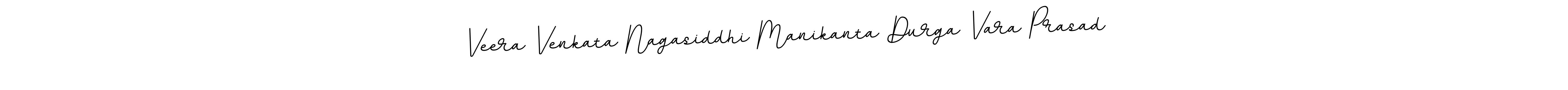 Create a beautiful signature design for name Veera Venkata Nagasiddhi Manikanta Durga Vara Prasad. With this signature (BallpointsItalic-DORy9) fonts, you can make a handwritten signature for free. Veera Venkata Nagasiddhi Manikanta Durga Vara Prasad signature style 11 images and pictures png