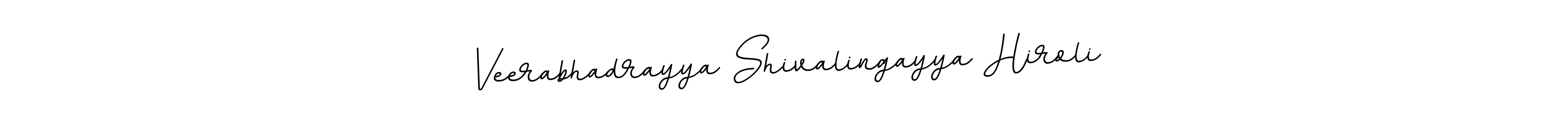 It looks lik you need a new signature style for name Veerabhadrayya Shivalingayya Hiroli. Design unique handwritten (BallpointsItalic-DORy9) signature with our free signature maker in just a few clicks. Veerabhadrayya Shivalingayya Hiroli signature style 11 images and pictures png