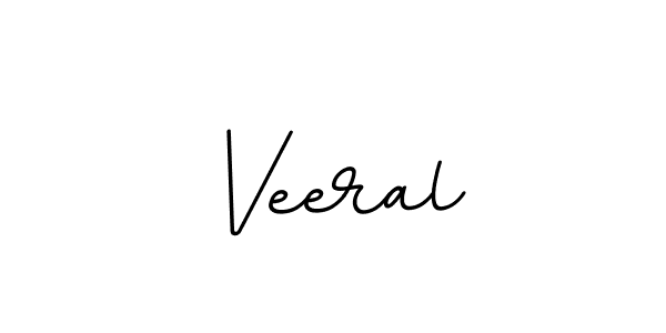 How to make Veeral name signature. Use BallpointsItalic-DORy9 style for creating short signs online. This is the latest handwritten sign. Veeral signature style 11 images and pictures png