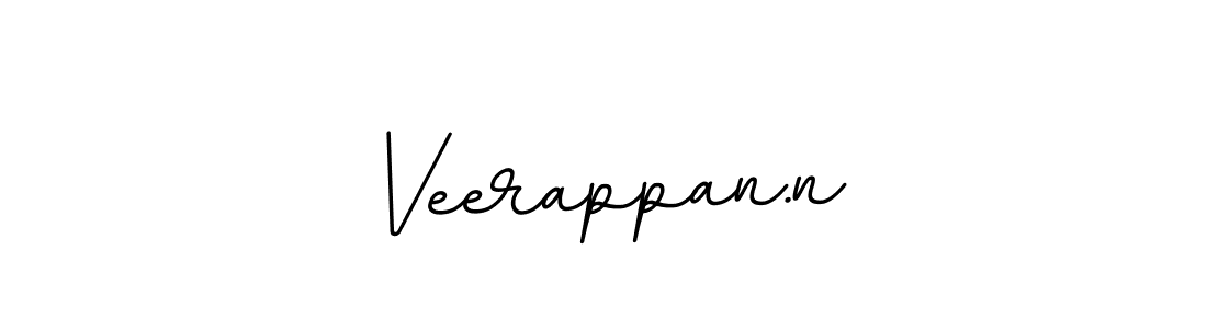 Create a beautiful signature design for name Veerappan.n. With this signature (BallpointsItalic-DORy9) fonts, you can make a handwritten signature for free. Veerappan.n signature style 11 images and pictures png