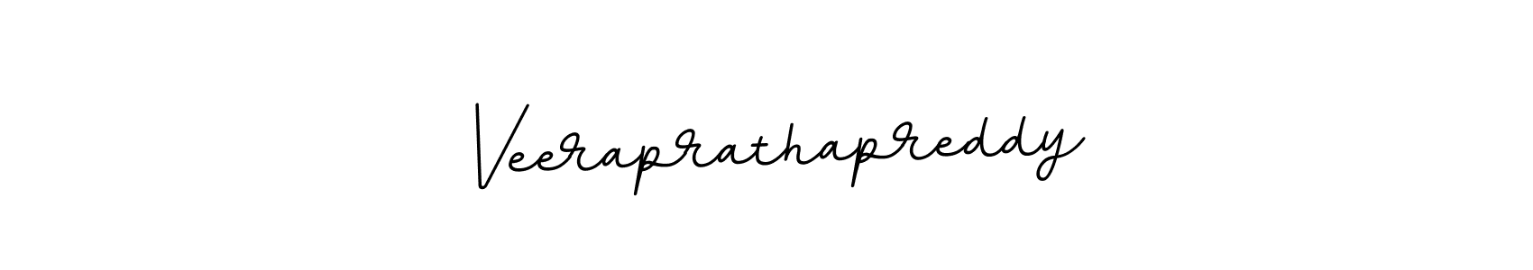 You should practise on your own different ways (BallpointsItalic-DORy9) to write your name (Veeraprathapreddy) in signature. don't let someone else do it for you. Veeraprathapreddy signature style 11 images and pictures png