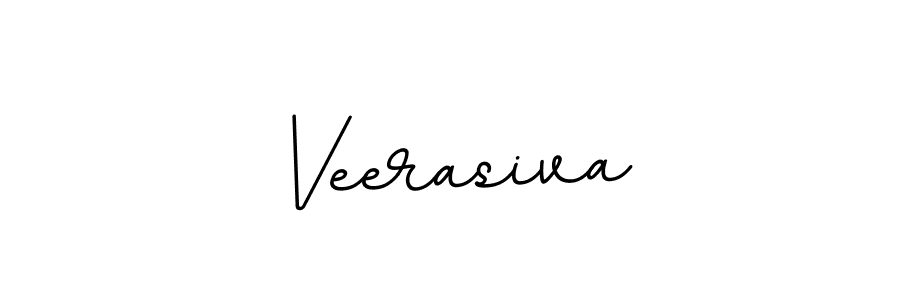 Use a signature maker to create a handwritten signature online. With this signature software, you can design (BallpointsItalic-DORy9) your own signature for name Veerasiva. Veerasiva signature style 11 images and pictures png