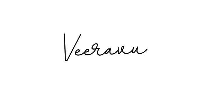 Make a beautiful signature design for name Veeravu. With this signature (BallpointsItalic-DORy9) style, you can create a handwritten signature for free. Veeravu signature style 11 images and pictures png