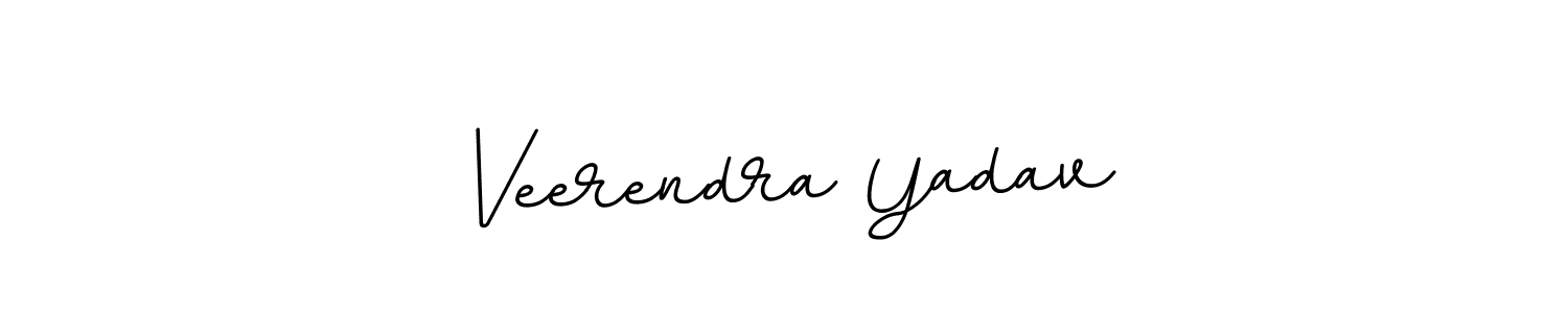 Design your own signature with our free online signature maker. With this signature software, you can create a handwritten (BallpointsItalic-DORy9) signature for name Veerendra Yadav. Veerendra Yadav signature style 11 images and pictures png