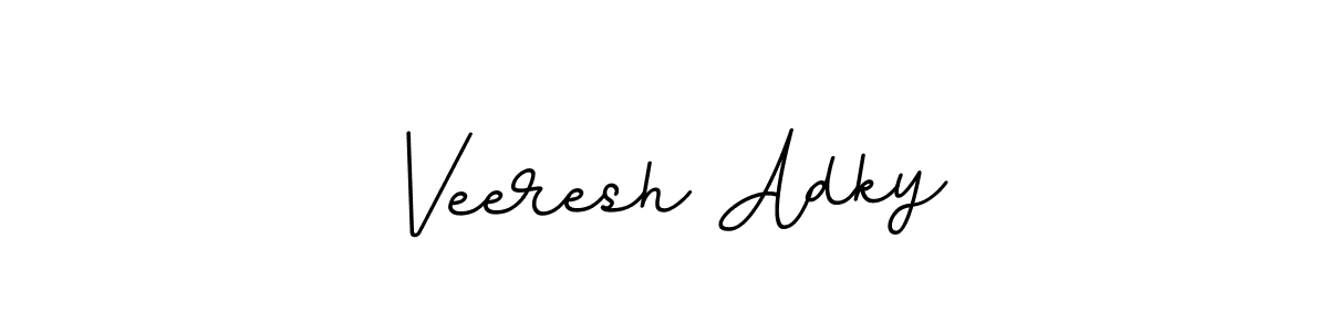 Use a signature maker to create a handwritten signature online. With this signature software, you can design (BallpointsItalic-DORy9) your own signature for name Veeresh Adky. Veeresh Adky signature style 11 images and pictures png