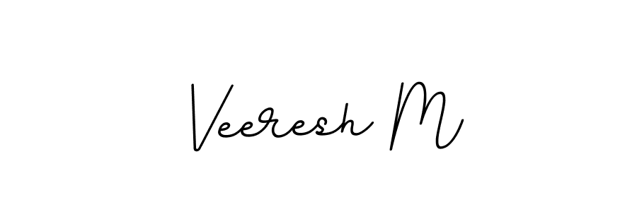 Make a beautiful signature design for name Veeresh M. Use this online signature maker to create a handwritten signature for free. Veeresh M signature style 11 images and pictures png
