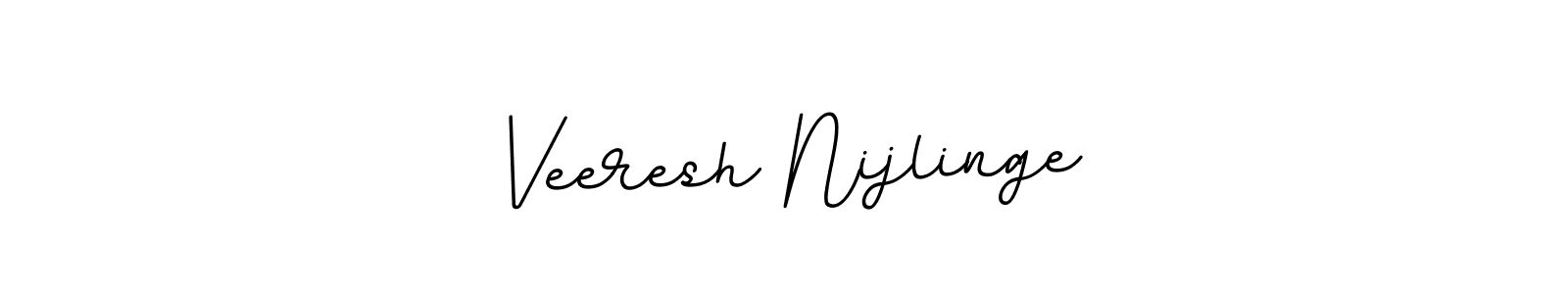 Create a beautiful signature design for name Veeresh Nijlinge. With this signature (BallpointsItalic-DORy9) fonts, you can make a handwritten signature for free. Veeresh Nijlinge signature style 11 images and pictures png