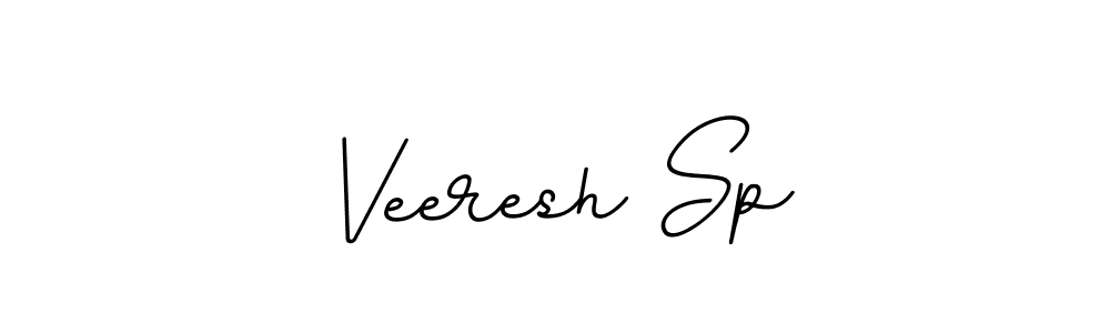 The best way (BallpointsItalic-DORy9) to make a short signature is to pick only two or three words in your name. The name Veeresh Sp include a total of six letters. For converting this name. Veeresh Sp signature style 11 images and pictures png