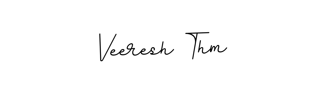 How to make Veeresh Thm signature? BallpointsItalic-DORy9 is a professional autograph style. Create handwritten signature for Veeresh Thm name. Veeresh Thm signature style 11 images and pictures png