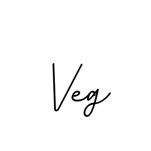 Use a signature maker to create a handwritten signature online. With this signature software, you can design (BallpointsItalic-DORy9) your own signature for name Veg. Veg signature style 11 images and pictures png