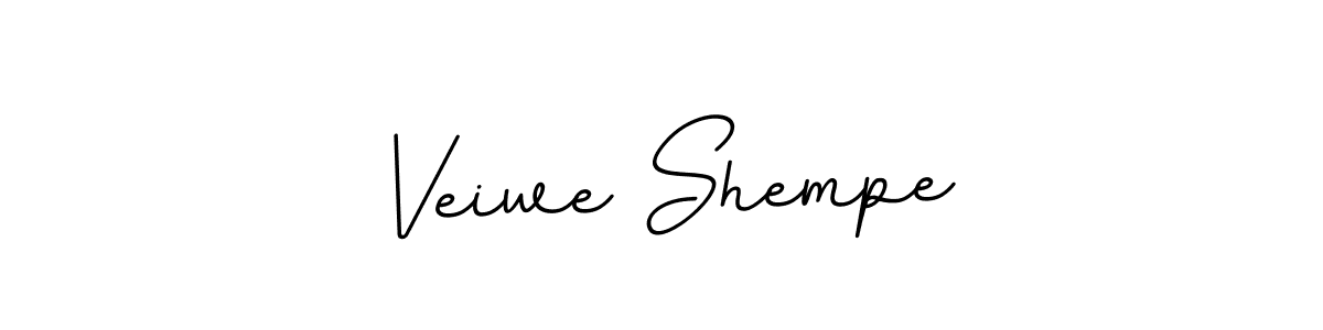 How to make Veiwe Shempe name signature. Use BallpointsItalic-DORy9 style for creating short signs online. This is the latest handwritten sign. Veiwe Shempe signature style 11 images and pictures png