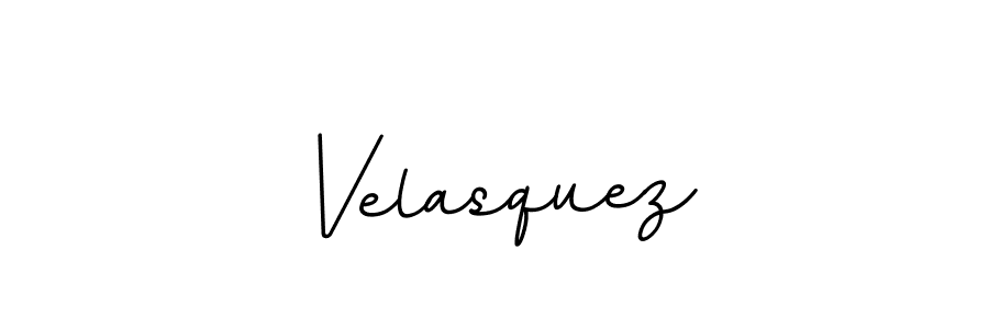 Create a beautiful signature design for name Velasquez. With this signature (BallpointsItalic-DORy9) fonts, you can make a handwritten signature for free. Velasquez signature style 11 images and pictures png