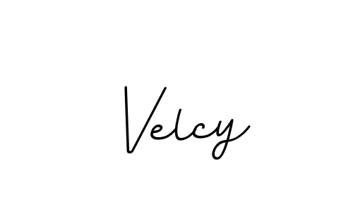 How to make Velcy signature? BallpointsItalic-DORy9 is a professional autograph style. Create handwritten signature for Velcy name. Velcy signature style 11 images and pictures png