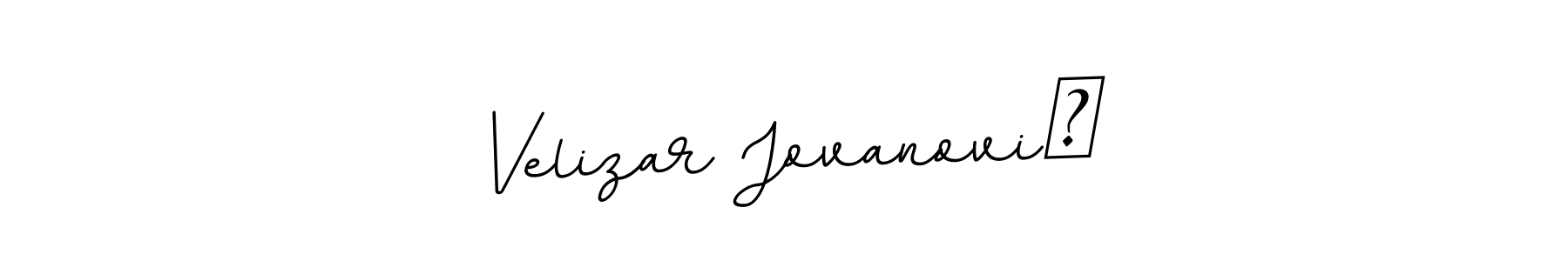 BallpointsItalic-DORy9 is a professional signature style that is perfect for those who want to add a touch of class to their signature. It is also a great choice for those who want to make their signature more unique. Get Velizar Jovanović name to fancy signature for free. Velizar Jovanović signature style 11 images and pictures png