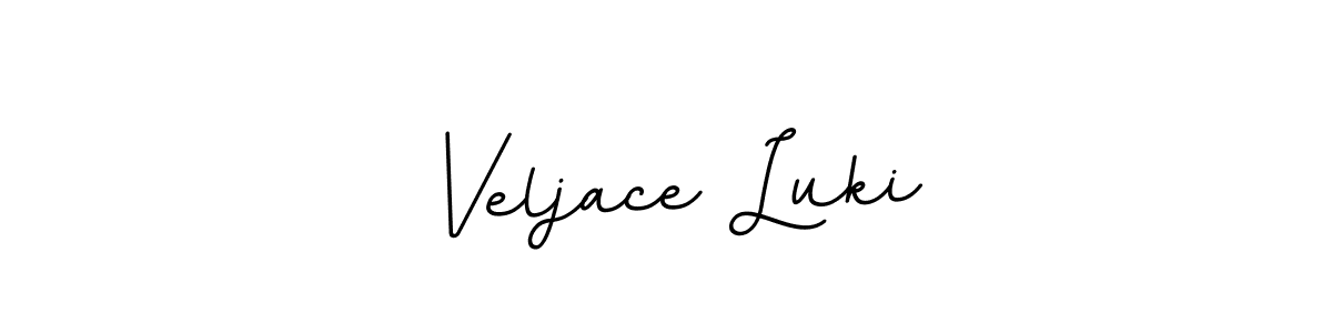 How to make Veljace Luki signature? BallpointsItalic-DORy9 is a professional autograph style. Create handwritten signature for Veljace Luki name. Veljace Luki signature style 11 images and pictures png