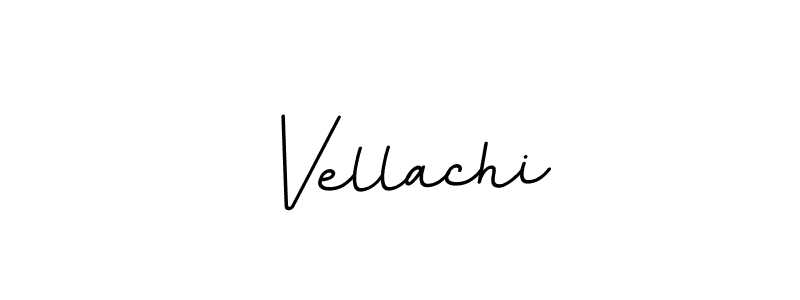 Use a signature maker to create a handwritten signature online. With this signature software, you can design (BallpointsItalic-DORy9) your own signature for name Vellachi. Vellachi signature style 11 images and pictures png