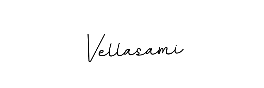 How to make Vellasami name signature. Use BallpointsItalic-DORy9 style for creating short signs online. This is the latest handwritten sign. Vellasami signature style 11 images and pictures png