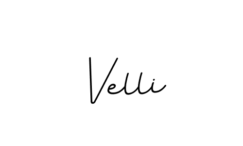 Make a beautiful signature design for name Velli. With this signature (BallpointsItalic-DORy9) style, you can create a handwritten signature for free. Velli signature style 11 images and pictures png