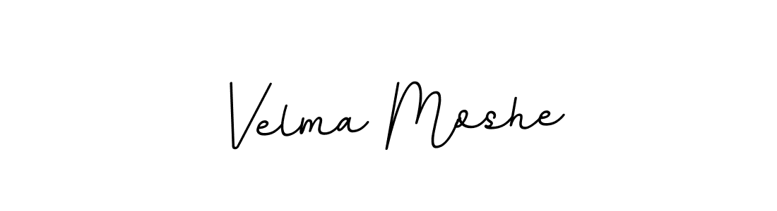 Also we have Velma Moshe name is the best signature style. Create professional handwritten signature collection using BallpointsItalic-DORy9 autograph style. Velma Moshe signature style 11 images and pictures png