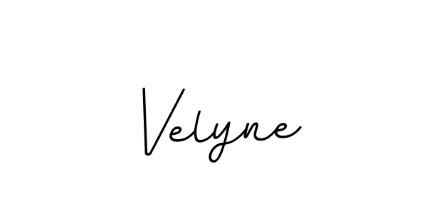 The best way (BallpointsItalic-DORy9) to make a short signature is to pick only two or three words in your name. The name Velyne include a total of six letters. For converting this name. Velyne signature style 11 images and pictures png