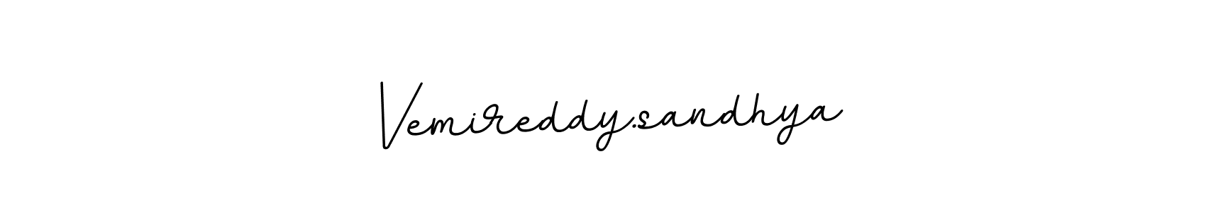 This is the best signature style for the Vemireddy.sandhya name. Also you like these signature font (BallpointsItalic-DORy9). Mix name signature. Vemireddy.sandhya signature style 11 images and pictures png