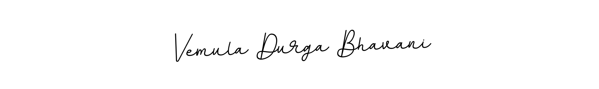 You should practise on your own different ways (BallpointsItalic-DORy9) to write your name (Vemula Durga Bhavani) in signature. don't let someone else do it for you. Vemula Durga Bhavani signature style 11 images and pictures png