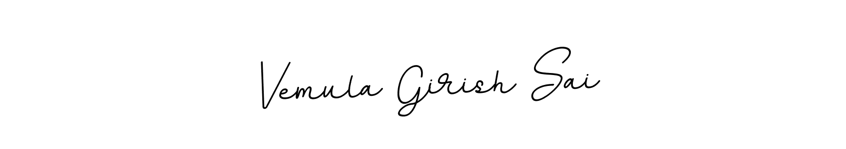 Also You can easily find your signature by using the search form. We will create Vemula Girish Sai name handwritten signature images for you free of cost using BallpointsItalic-DORy9 sign style. Vemula Girish Sai signature style 11 images and pictures png