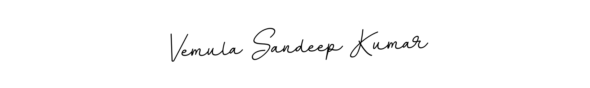It looks lik you need a new signature style for name Vemula Sandeep Kumar. Design unique handwritten (BallpointsItalic-DORy9) signature with our free signature maker in just a few clicks. Vemula Sandeep Kumar signature style 11 images and pictures png