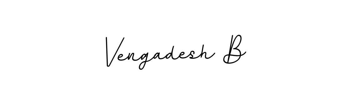 BallpointsItalic-DORy9 is a professional signature style that is perfect for those who want to add a touch of class to their signature. It is also a great choice for those who want to make their signature more unique. Get Vengadesh B name to fancy signature for free. Vengadesh B signature style 11 images and pictures png