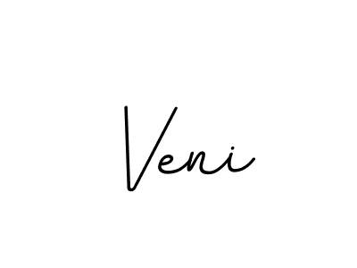 Design your own signature with our free online signature maker. With this signature software, you can create a handwritten (BallpointsItalic-DORy9) signature for name Veni. Veni signature style 11 images and pictures png