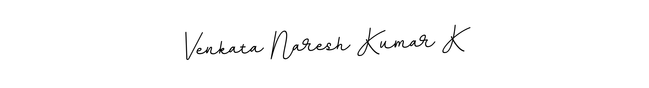 Make a beautiful signature design for name Venkata Naresh Kumar K. With this signature (BallpointsItalic-DORy9) style, you can create a handwritten signature for free. Venkata Naresh Kumar K signature style 11 images and pictures png