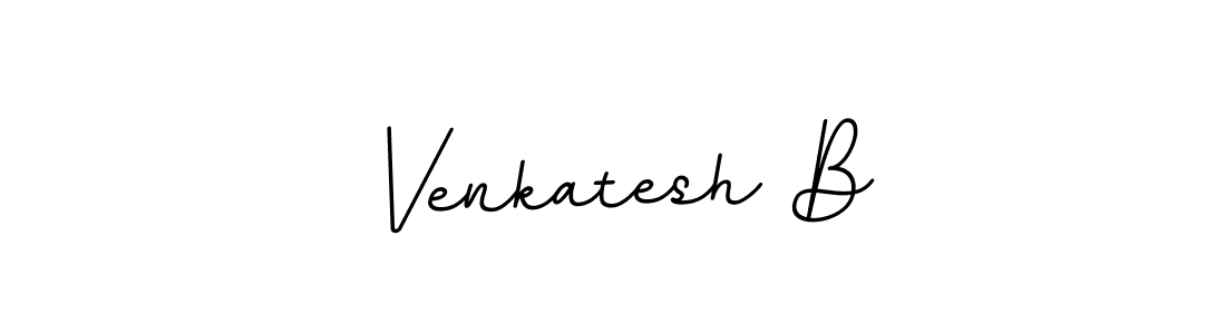 It looks lik you need a new signature style for name Venkatesh B. Design unique handwritten (BallpointsItalic-DORy9) signature with our free signature maker in just a few clicks. Venkatesh B signature style 11 images and pictures png
