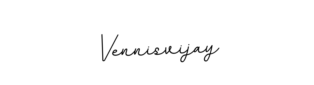 if you are searching for the best signature style for your name Vennisvijay. so please give up your signature search. here we have designed multiple signature styles  using BallpointsItalic-DORy9. Vennisvijay signature style 11 images and pictures png