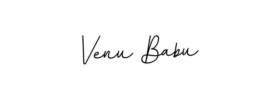 Use a signature maker to create a handwritten signature online. With this signature software, you can design (BallpointsItalic-DORy9) your own signature for name Venu Babu. Venu Babu signature style 11 images and pictures png