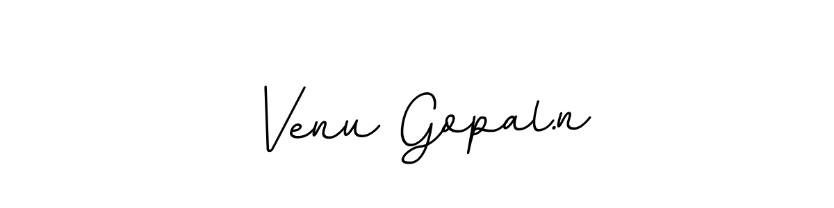Design your own signature with our free online signature maker. With this signature software, you can create a handwritten (BallpointsItalic-DORy9) signature for name Venu Gopal.n. Venu Gopal.n signature style 11 images and pictures png