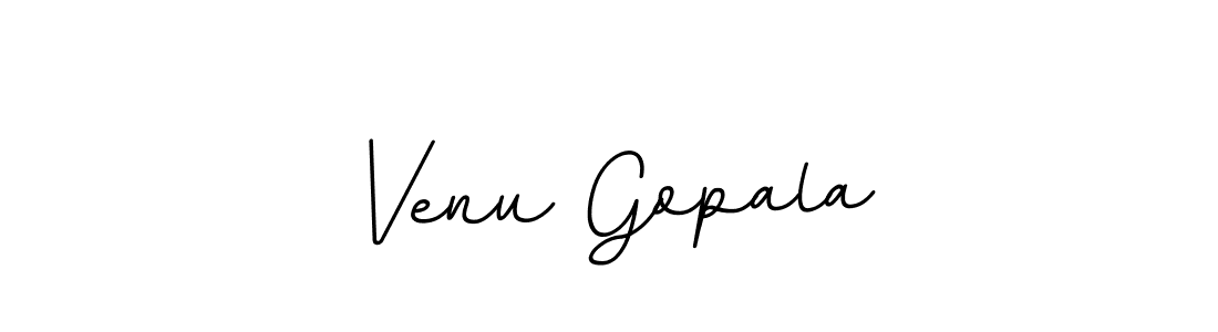 Make a beautiful signature design for name Venu Gopala. With this signature (BallpointsItalic-DORy9) style, you can create a handwritten signature for free. Venu Gopala signature style 11 images and pictures png