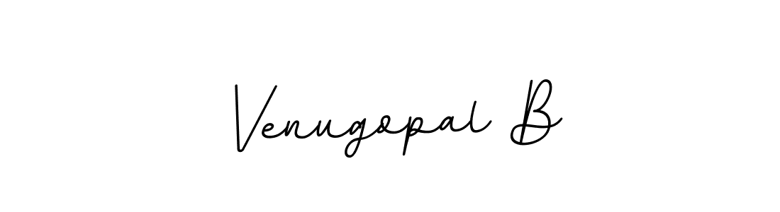 Use a signature maker to create a handwritten signature online. With this signature software, you can design (BallpointsItalic-DORy9) your own signature for name Venugopal B. Venugopal B signature style 11 images and pictures png