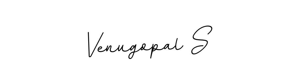 Make a beautiful signature design for name Venugopal S. With this signature (BallpointsItalic-DORy9) style, you can create a handwritten signature for free. Venugopal S signature style 11 images and pictures png