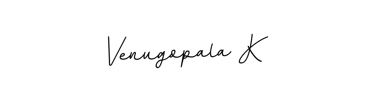 It looks lik you need a new signature style for name Venugopala K. Design unique handwritten (BallpointsItalic-DORy9) signature with our free signature maker in just a few clicks. Venugopala K signature style 11 images and pictures png
