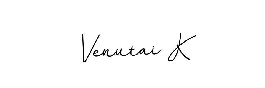 Make a beautiful signature design for name Venutai K. Use this online signature maker to create a handwritten signature for free. Venutai K signature style 11 images and pictures png