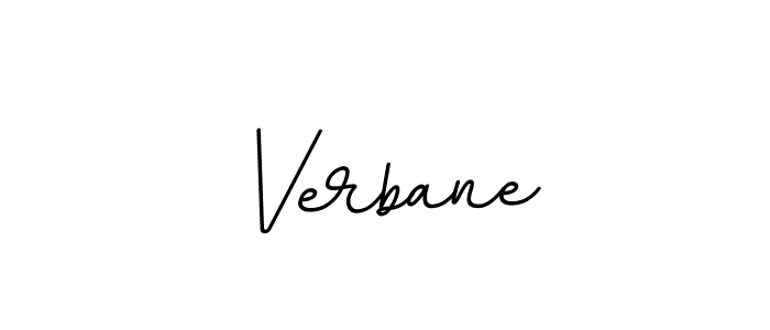 How to make Verbane signature? BallpointsItalic-DORy9 is a professional autograph style. Create handwritten signature for Verbane name. Verbane signature style 11 images and pictures png