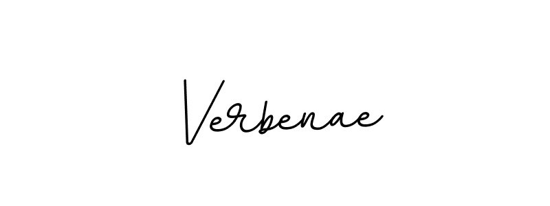 Use a signature maker to create a handwritten signature online. With this signature software, you can design (BallpointsItalic-DORy9) your own signature for name Verbenae. Verbenae signature style 11 images and pictures png