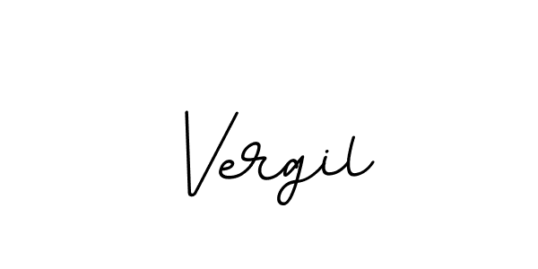 Also we have Vergil name is the best signature style. Create professional handwritten signature collection using BallpointsItalic-DORy9 autograph style. Vergil signature style 11 images and pictures png